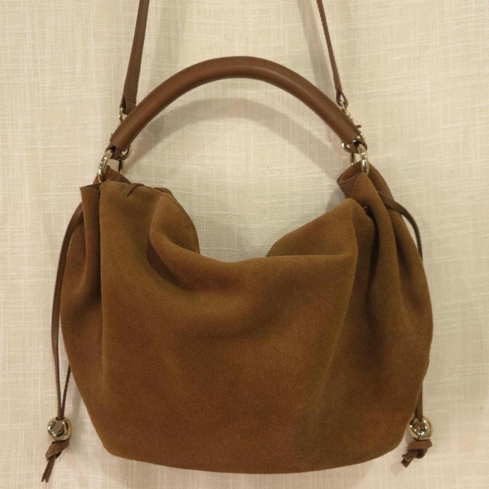 Madewell The Camren Gathered Shoulder Bag - Aged Cognac - Picture 6 of 8